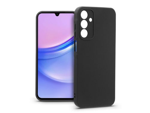 Haffner Soft szilikon tok - Samsung A155 Galaxy A15 4G/5G - fekete