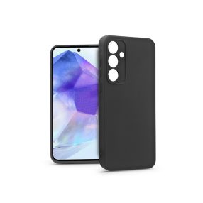 Haffner Soft szilikon tok - Samsung A556 Galaxy A55 - fekete
