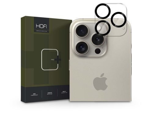 HOFI Cam Pro+ hátsó kameralencse védőüveg - Apple iPhone 16 Pro/16 Pro Max - átlátszó