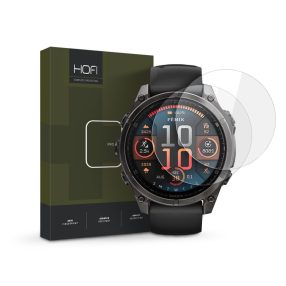   HOFI Glass Pro+ - Garmin Fenix 8 (47 mm) üvegfólia - 2 db/cs - átlátszó