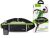 HOCO Bag05 Multifunctional Sports Waist Bag övtáska sporthoz, túrához - fekete/zöld