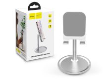   HOCO univerzális asztali telefon/tablet tartó 4,7-10, méretű készülékhez - HOCO PH15 Aluminium Alloy Table Stand - ezüst"