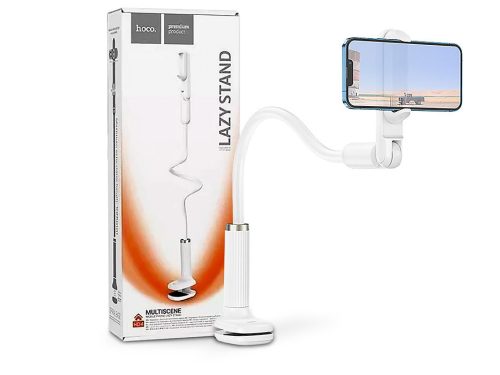 HOCO HD4 Lazy Stand asztali telefontartó 4,5-7 méret - fehér"