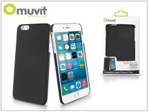   Apple iPhone 6 Plus/6S Plus hátlap - Muvit Soft Back - fekete