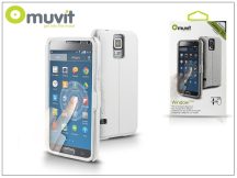   Samsung SM-G900 Galaxy S5 flipes tok - Muvit Window Folio - white