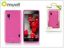 LG E460 Optimus L5 II hátlap - Muvit miniGel - pink