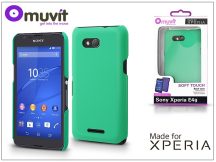   Sony Xperia E4G (E2003) hátlap - Made for Xperia Muvit Soft Touch - green
