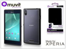   Sony Xperia T3 (D5103) hátlap - Made for Xperia Muvit Bimat - black/clear