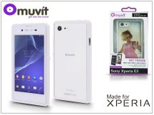  Sony Xperia E3 (D2203) hátlap - Made for Xperia Muvit My Frame - white/clear