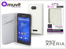   Sony Xperia E4G (E2003) flipes tok - Made for Xperia Muvit Slim Folio - white