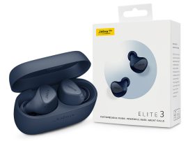 Jabra TWS Bluetooth sztereó headset v5.2 + töltőtok - Jabra Elite 3 True        Wireless Earphones with Charging Case - kék