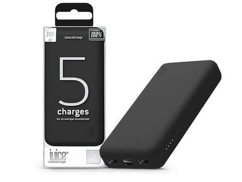 Juice ECO 3 powerbank - 2xUSB/Type-C - 10.000 mAh - fekete
