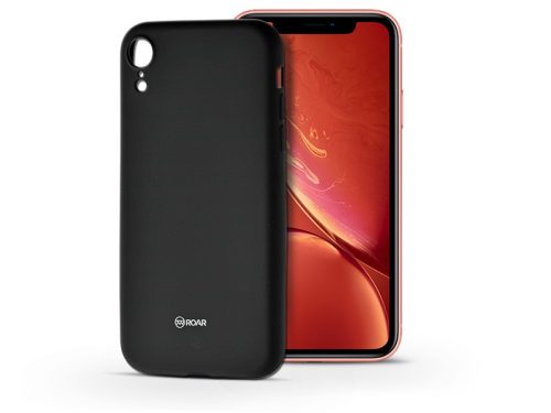 Roar All Day Full 360 szilikon tok - Apple iPhone XR - fekete