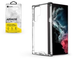 Samsung S908B Galaxy S22 Ultra 5G szilikon hátlap - Roar Armor Gel - transparent