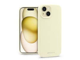 Apple iPhone 15 szilikon hátlap - Roar Cloud Skin - sárga