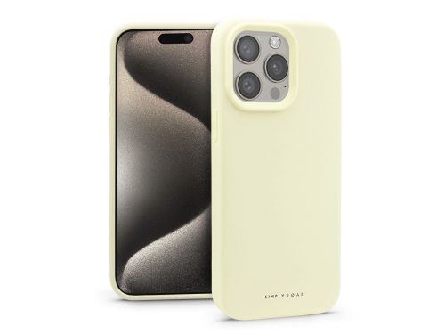 Roar Cloud Skin szilikon tok - Apple iPhone 15 Pro Max - sárga