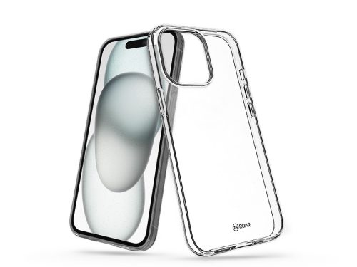 Roar All Day Full 360 szilikon tok - Apple iPhone 15 - átlátszó