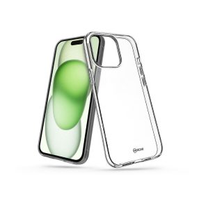   Roar All Day Full 360 szilikon tok - Apple iPhone 15 Plus - átlátszó