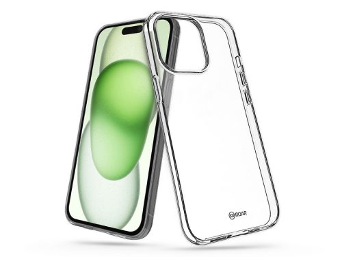 Roar All Day Full 360 szilikon tok - Apple iPhone 15 Plus - átlátszó