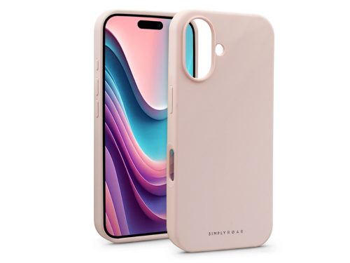 Roar Cloud Skin szilikon tok - Apple iPhone 16 - pink