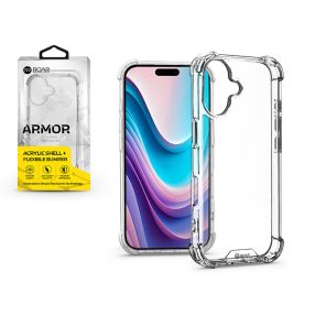   Roar Armor Gel szilikon tok - Apple iPhone 16 Plus - átlátszó