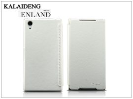 Sony Xperia Z2 (D6503) flipes tok - Kalaideng Enland Series - white