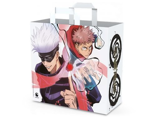 Konix Jujutsu Kaisen fehér Bevásárló táska
