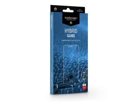 Samsung A217F Galaxy A21s rugalmas üveg képernyővédő fólia - MyScreen Protector Hybrid Glass - transparent