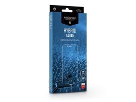 Apple iPhone 12 Pro Max rugalmas üveg képernyővédő fólia - MyScreen Protector   Hybrid Glass - átlátszó