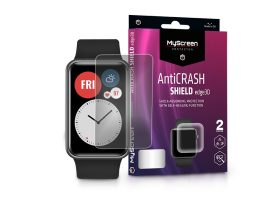 Huawei Watch Fit ütésálló képernyővédő fólia - MyScreen Protector AntiCrash     Shield Edge3D - 2 db/csomag - transparen