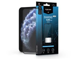 Apple iPhone X/XS/11 Pro edzett üveg képernyővédő fólia - MyScreen Protector    Diamond Glass Lite Edge2.5D Full Glue - fekete