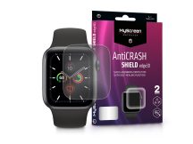   Apple Watch Series 4/5 (40 mm) ütésálló képernyővédő fólia - MyScreen Protector AntiCrash Shield Edge3D - 2 db/csomag - átlátszó