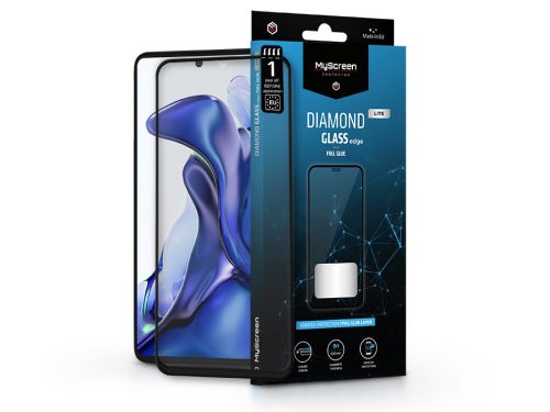 MyScreen Diamond Glass Lite Edge 2.5D Full Glue - Xiaomi 11T/11T Pro üvegfólia