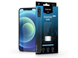 Apple iPhone 12/12 Pro edzett üveg képernyővédő fólia - MyScreen Protector Diamond Glass Lite Full Glue - transparent