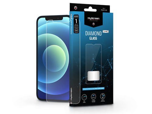 MyScreen Diamond Glass Lite Full Glue - Apple iPhone 12/12 Pro üvegfólia