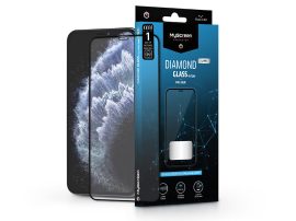 Apple iPhone XS Max/11 Pro Max edzett üveg képernyővédő fólia - MyScreen Protector Diamond Glass Lite Edge2.5D Full Glue - black