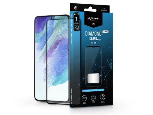 MyScreen Diamond Glass Lite Edge 2.5D Full Glue - Samsung G990B Galaxy S21 FE 5G üvegfólia