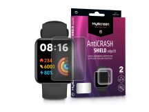   Xiaomi Redmi Watch 2 Lite ütésálló képernyővédő fólia - MyScreen Protector      AntiCrash Shield Edge3D - 2 db/csomag - átlátszó