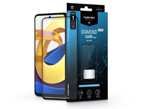 MyScreen Diamond Glass Lite Edge 2.5D Full Glue - Xiaomi Redmi Note 11S 5G/Poco M4 Pro 5G üvegfólia