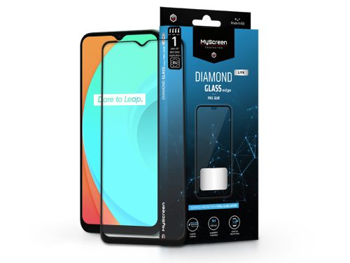 MyScreen Diamond Glass Lite Edge 2.5D Full Glue - Realme C11/C12/C21 üvegfólia