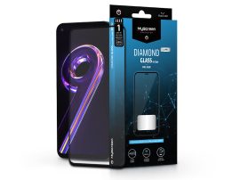 Realme 9 Pro+ edzett üveg képernyővédő fólia - MyScreen Protector Diamond Glass Lite Edge2.5D Full Glue - fekete