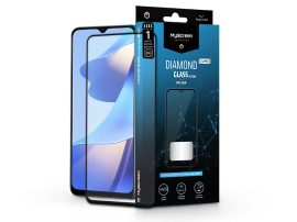 Oppo A54s edzett üveg képernyővédő fólia - MyScreen Protector Diamond Glass     LiteEdge2.5D Full Glue - fekete