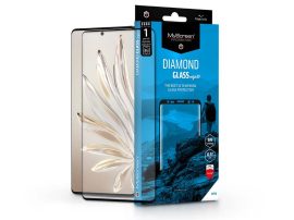 Honor 70 5G edzett üveg képernyővédő fólia ívelt kijelzőhöz - MyScreen ProtectorDiamond Glass Edge3D - black