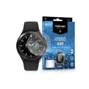   MyScreen Hybrid Glass - Samsung Galaxy Watch 4 Classic (46mm) rugalmas üvegfólia - 2 db/cs