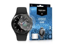   Samsung Galaxy Watch 4 Classic (42 mm) rugalmas üveg képernyővédő fólia -       MyScreen Protector Hybrid Glass - 2 db/csomag - átlátszó