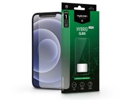 Apple iPhone 12/12 Pro rugalmas üveg képernyővédő fólia - MyScreen Protector    Hybrid Glass Lite - átlátszó