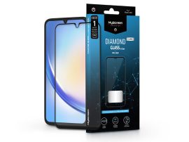 Samsung SM-A346 Galaxy A34 5G edzett üveg képernyővédő fólia - MyScreen         Protector Diamond Glass Lite Edge2.5D Full Glue - black