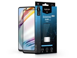 Motorola Moto G40/G60/G60s edzett üveg képernyővédő fólia - MyScreen Protector  Diamond Glass Lite Edge2.5D Full Glue - fekete