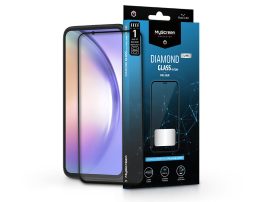 Samsung SM-A546 Galaxy A54 5G edzett üveg képernyővédő fólia - MyScreen Protector Diamond Glass Lite Edge2.5D Full Glue - fekete