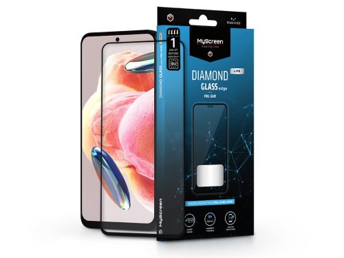 MyScreen Diamond Glass Lite Edge 2.5D Full Glue - Xiaomi Redmi Note 12 4G/5G/Pro 5G/Pro+5G üvegfólia